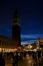 St. Mark's Square, Venice at night 