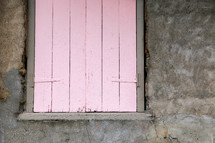 pink shutters 