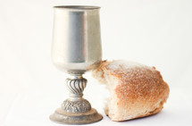 chalice and bread loaf 
