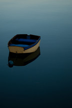 dinghy boat on water