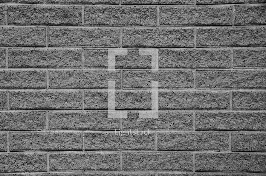 Modern concrete brick wall - texture  - cement