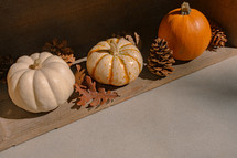 Fall pumpkin decorations
