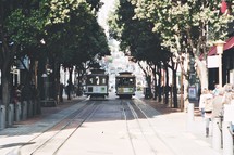 trolley Lines in San Francisco 