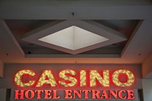 Casino Hotel Entrance