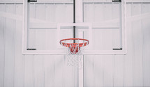 a basketball hoop 
