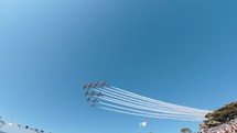 Aerobatic Patrol In The Sky