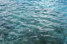 clear sea water surface 