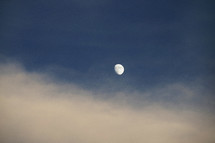 moon in the sky 