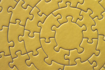yellow puzzle background 