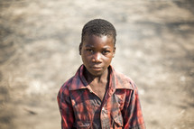 headshot of an African child 