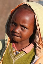 little girl in Africa 