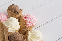 ice cream waffle cones 