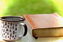 mug and Bible 