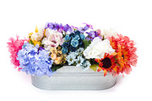 colorful flowers arrangement 