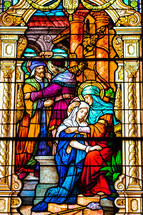 stained glass window 