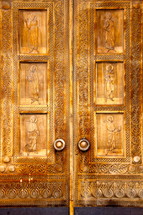 ornate engraved doors 