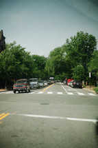 traffic on the streets of Washington DC