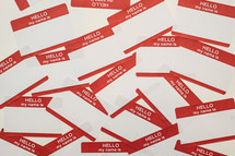 blank name tags