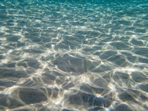 shallow water surface 
