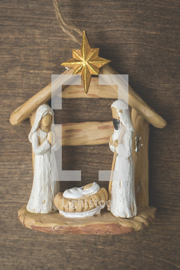 nativity ornament