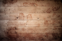 muddy footprints 