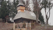 Traditional wooden church from Transylvania, Romania.
