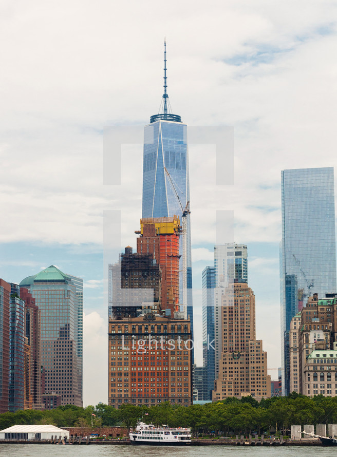 New York city skyscrapers 