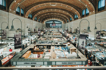 an indoor market 