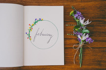February and flowers