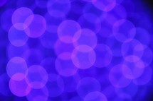 Purple bokeh lights 