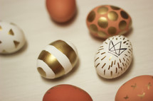 decorated Easter eggs