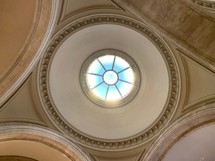 window in a dome 