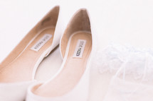 wedding shoes and garter 