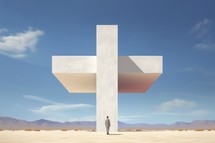Cross, Conceptual. Bring his word and light