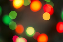 bokeh Christmas light background 