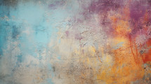 Colorful grunge concrete background.