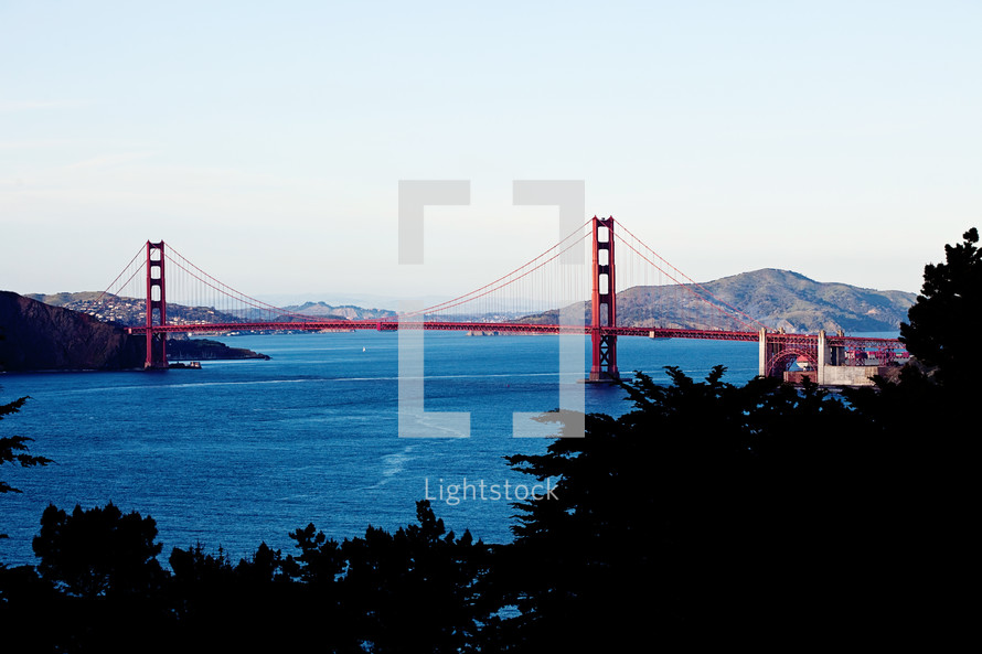 Golden gate bridge San Francisco Bay Area  California 