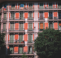 Building facade in Barcelona