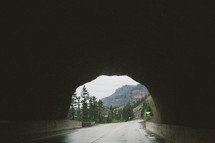Open tunnel