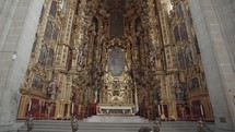Interior of Mexico City Metropolitan Cathedral Roman Catholic Archdiocese - Altar of the Kings