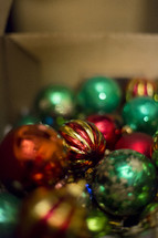 Christmas tree ornament bulbs