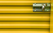 yellow storage building 