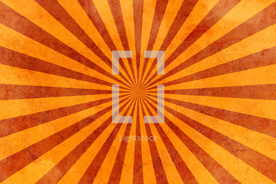 radiating orange background 