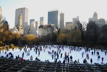 New York Central Park Ice Skating Rink