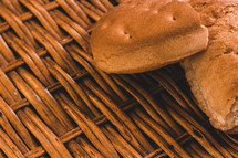 bread in a basket 