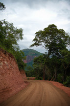 mountain dirt road 