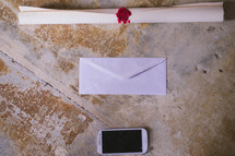 scroll, envelope, iPhone 