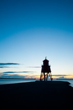 lighthouse silhouette