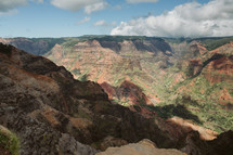 landscape of Waimea Canyon, Hawaii