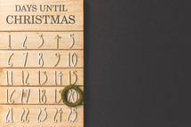 December 20th on a Christmas Advent calendar 